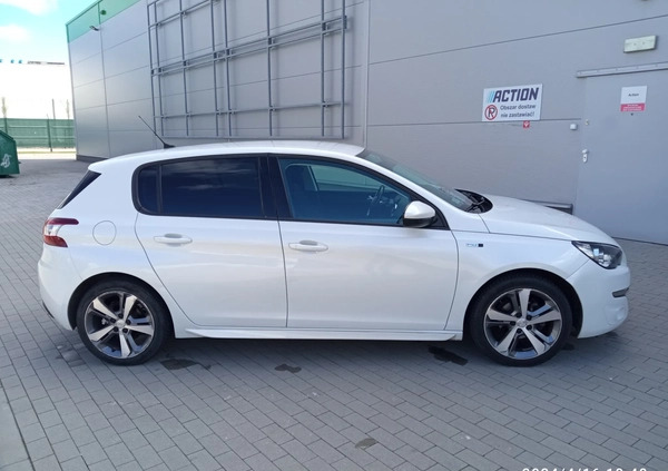 Peugeot 308 cena 39900 przebieg: 42252, rok produkcji 2017 z Jawor małe 232